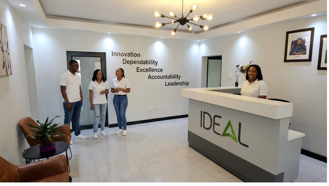 The IDEAL team at the Windhoek head office
