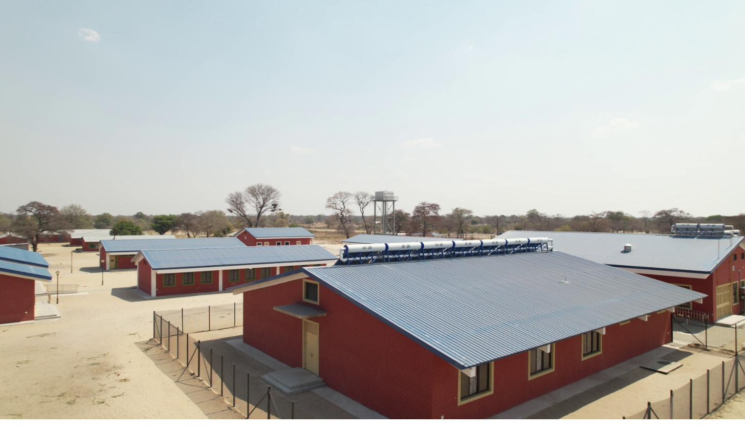 Completed staff housing