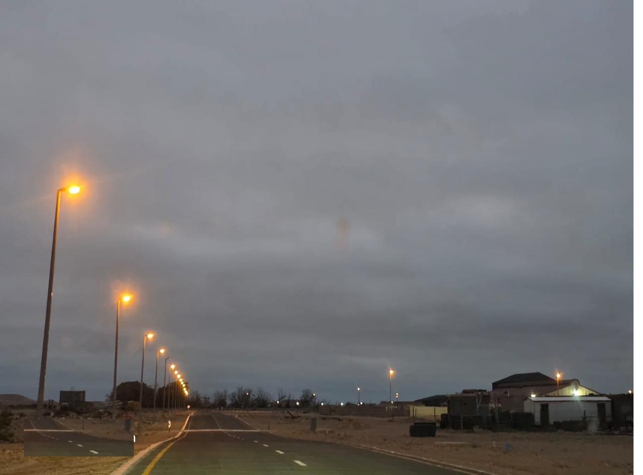 Oranjemund at dusk