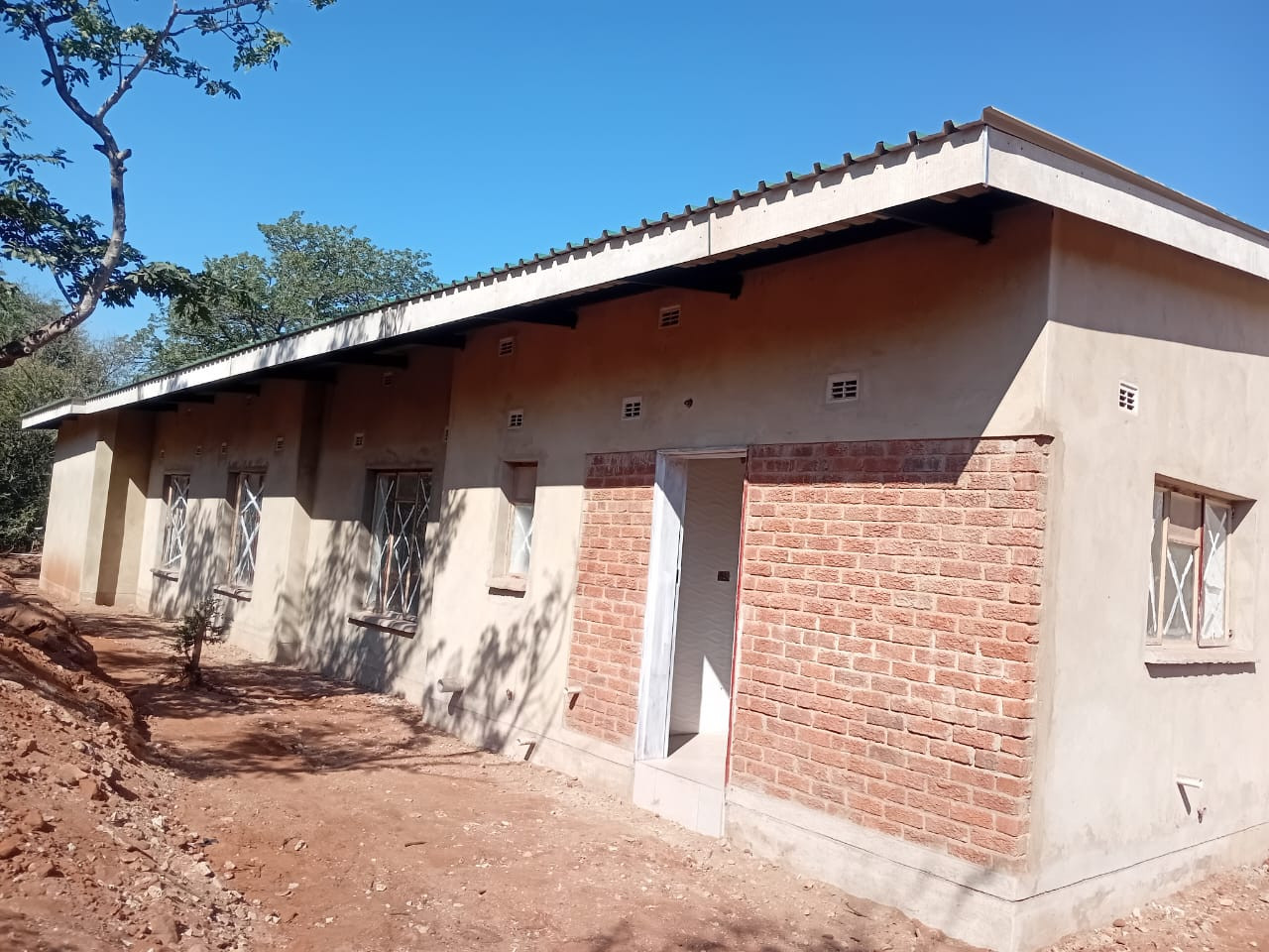Staff housing at Zambezi National Park